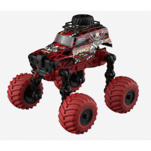 Crazon 24G Scale 1:18 Foldable Big Wheels Rc Off-Road Red