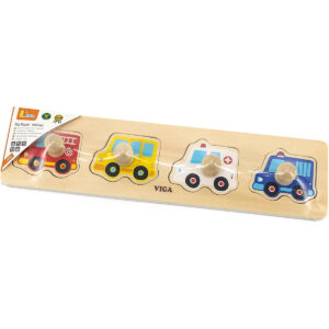 Viga Flat Puzzle - Vehicles