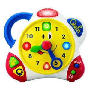 Happy Kids - Little Learner Bilingual Learning Clock Electronic Toy