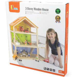 Viga 3-Storey Wooden House