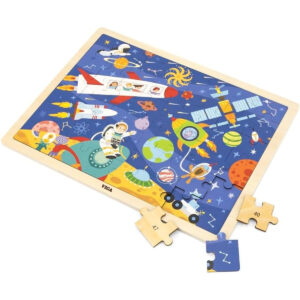 Viga Space Wooden Puzzle 48-Piece