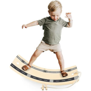 Viga Wooden Balance Board for Kids, Beige