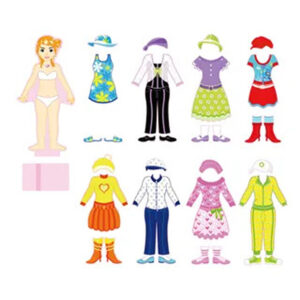 Viga - Magnetic Dress Up - Girl