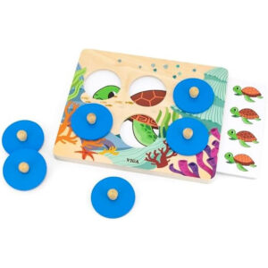 Viga Sea Secret Wooden Comparison Game, Multicolor