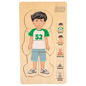 Mamamemo - My Body Puzzle - Boy