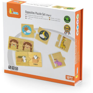 Viga Opposites Puzzle Set