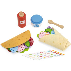 Viga Wooden Food Set - Taco Set