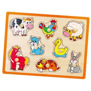 Viga - Flat Puzzle - Farm Animals