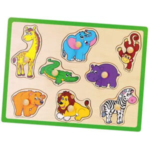 Viga - Flat Puzzle - Wild Animals