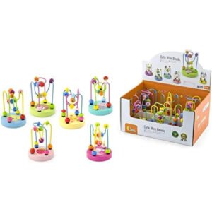 VIGA Distributors Toys Play Beading Sliding Multiactivity, Multicolor, 6934510500474
