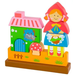 Viga - Magnetic Standing Puzzle - Red Riding Hood