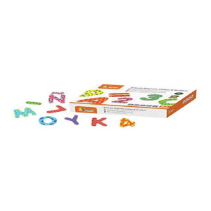 Viga Colorful Magnetic Letters & Numbers 77 pcs
