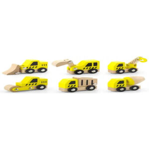 Viga - Construction Vehicles Set (6 Pcs)