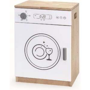 Viga Wodden Kitchen Dish Washer, White