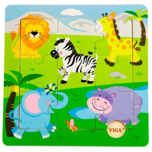 Viga Train Set Accessory -Wild Animals
