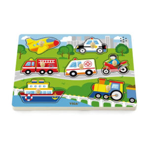 Viga Sound Puzzle - Transportation