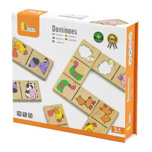 Viga - Dominoes Game - Farm Animals - 28 Pcs