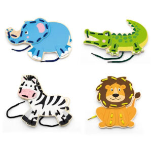Viga Lacing Wild Animals