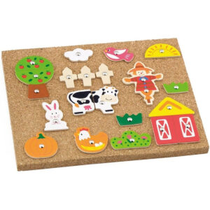Viga Tack Zap - Farm, Multicoloured, 516062
