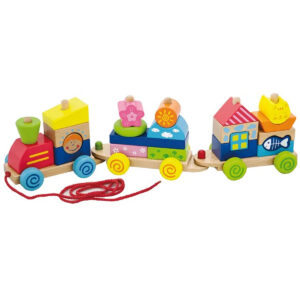 Viga - Pull Along Stacking Train