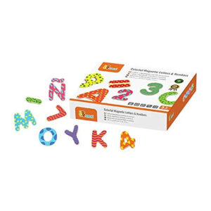 Viga Colorful Magnetic Letters & Numbers 77 pcs