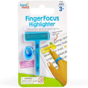 hand2mind Learning Resources FingerFocus Highlighter Individual Blister Pack