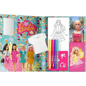 Barbie stencil & style with doll
