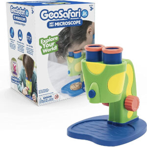 Educational Insights GeoSafari Jr. My First Kids Microscope Toy, Preschool Science, STEM Toy, Gift for Boys & Girls, Ages 3+
