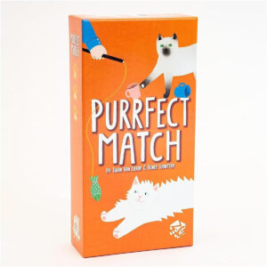 Greater Than Games: Purrfect Match - Collection Card Game, Hand Management, Matching Pairs, Family Ages 8+, 2-4 Players, 20-30 Min
