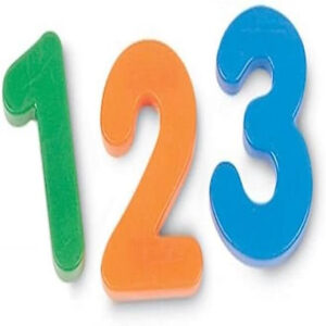 Learning Resources Jumbo Magnetic Numbers (36 Pc)
