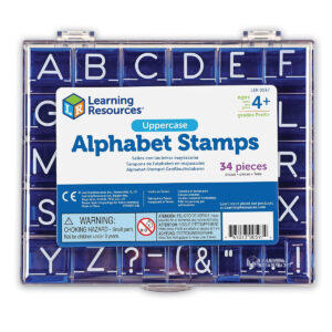 Learning Resources Uppercase Alphabet Stamps Multi-color