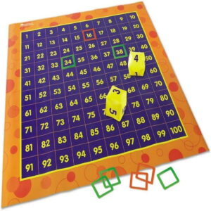 LEARNING RESOURCES HIP HOPPIN HUNDRED MAT (Set of 3)