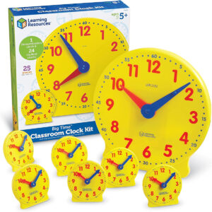 Learning Resources Classroom Clock Kit