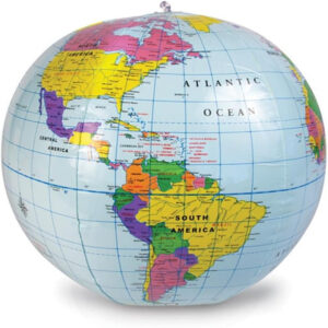 Learning Resources Inflatable Globe (12-inch)