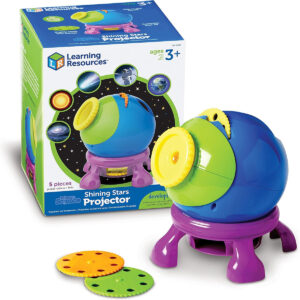 Learning Resources Shining Stars Projector, Solar System Set, 5pcs, Set of 1