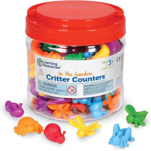 Learning Resources In The Garden Bug Counters Tub Of 72