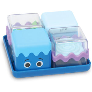 Learning Resources Cool Down Cubes Sensory Fidget 5pc Set for Kids Ages 4+, Fidget Toys for Toddlers