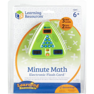 LEARNING RESOURCES Minute Math Electronic Flash Card