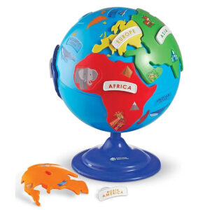 Learning Resources - Puzzle Globe - 14 pcs