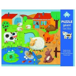 DJECO - Farm Tactile Puzzle