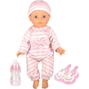 Lotus 34035160149-16" inch, Soft-bodied Baby Doll ? Caucasian (No Hair)