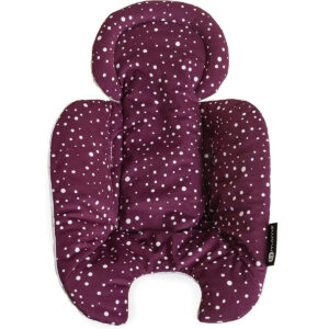 4MOMS Newborn Insert, Baby Insert Compatible with Swing MamaRoo/RockaRoo 2.0 / Connect High Chair, Breathable, Soft and Comfortable Fabric, With Automated Technology, Machine Washable, Maroon Plush
