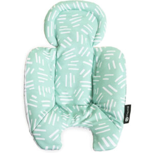 4MOMS Newborn Insert, Baby Insert Compatible with Swing MamaRoo/RockaRoo 2.0 / Connect High Chair, Breathable, Soft and Comfortable Fabric, With Automated Technology, Machine Washable, Mint Mesh