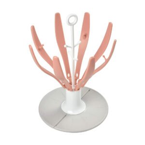 Beaba Flower Foldable Draining Rack Pink