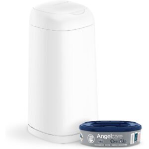 Angelcare Dress Up Nappy Pail Octagonal White