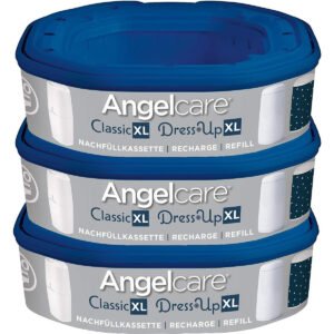 Angelcare 3 pack Refill Octagonal Grey Blue