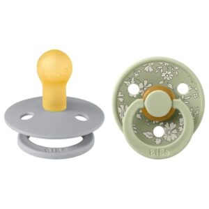 Bibs - Liberty Capel Latex Pacifier S1 - 0M+ - 2pcs - Sage Mix