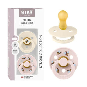 Bibs - Pacifier Studio Bumblebee Latex Size 2 Ivory - 2pcs