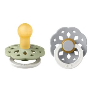 Bibs - Boheme S2 Pacifiers - Pack of 2 - Sage/Cloud
