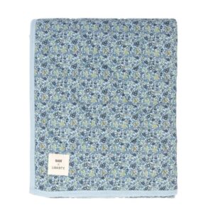 Bibs - Liberty Quilted Blanket - Chamomile Lawn - Baby Blue